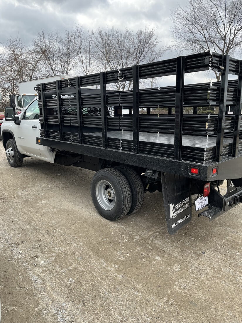 stake truck available for rent at Ashmore Rentals